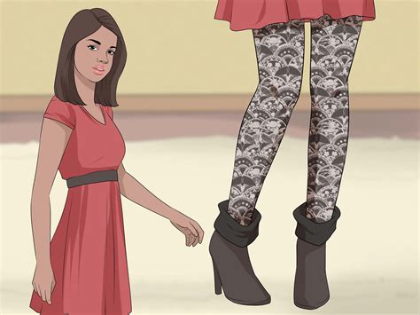 3 ways to choose color stockings or tights wikihow