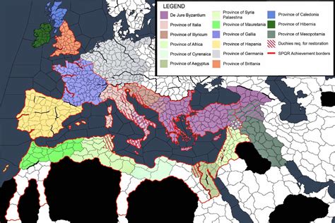 map guide  restoring  roman empire rcrusaderkings