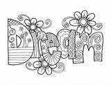 Colouring Printable Kpm Grown sketch template