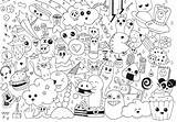 Coloring Doodle Pages Printable sketch template