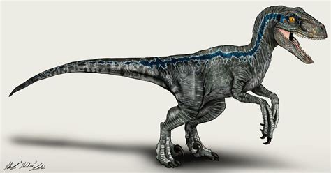 Jurassic World Velociraptor Blue By Nikorex Blue Jurassic World