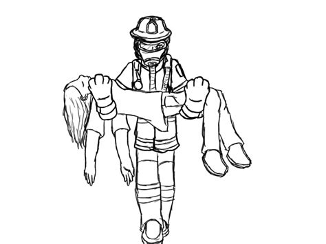 fireman coloring pages    fireman coloring
