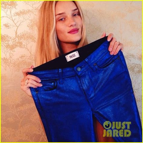 Rosie Huntington Whiteley Goes Topless As Paige Denim S New Face Photo