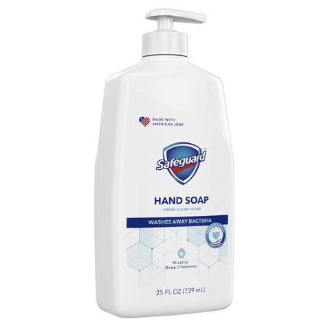 safeguard liquid hand soap fresh clean scent  oz walmartcom