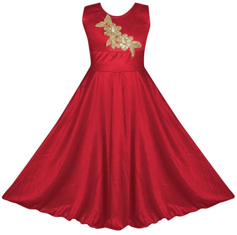 buy fashion dream baby girls birthday party wear frock dress  flowers red   years