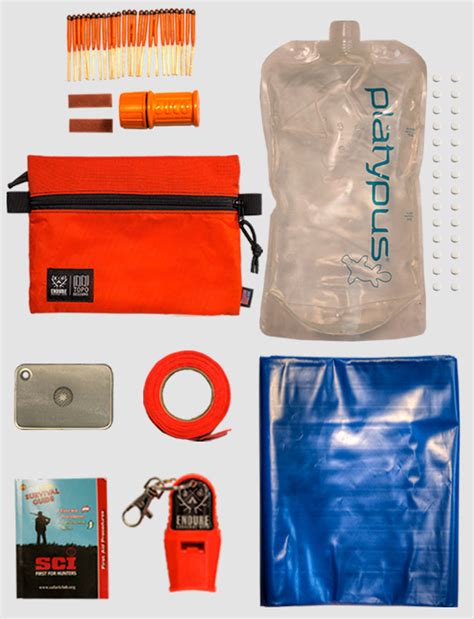 basic wilderness survival kit  survival tools endure survival endure survival kits