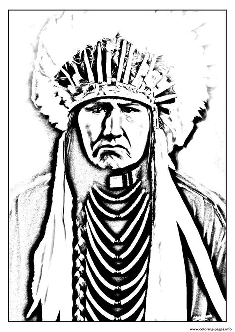 coloring pages  indians american coloring home