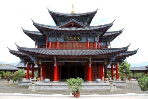 chinese pagoda  lijiang china chinese architecture traditional