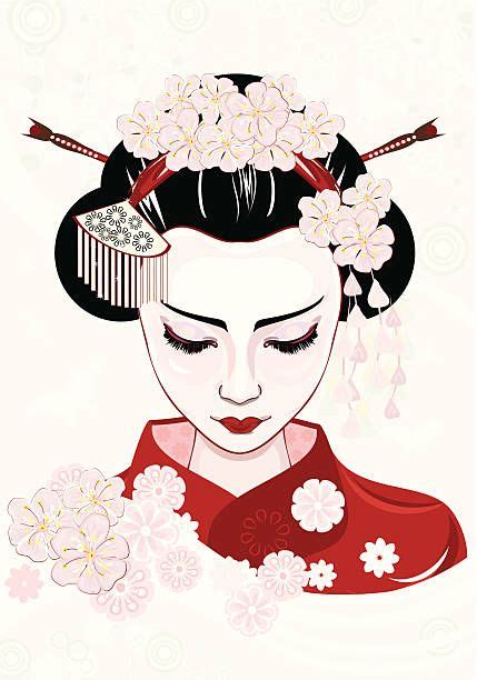 Royalty Free Geisha Clip Art Vector Images