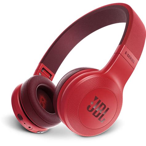 jbl ebt bluetooth  ear headphones red jblebtredam bh