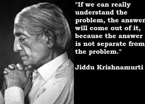 understanding the problem is more important than seeking the solution
