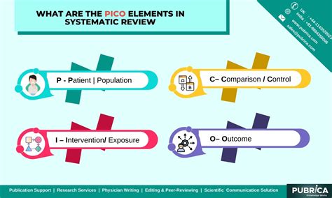 pico elements  systematic review pubrica evidence