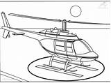 Helicopter Coloring Police Pages Helipad Getcolorings Col sketch template