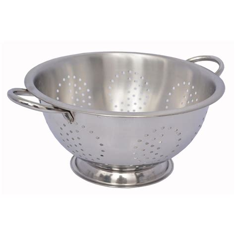 stainless steel colander   handles product sku   riset