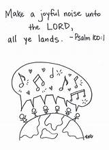 Coloring Pages Psalm Children sketch template