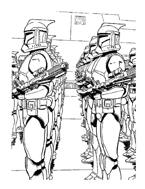 stormtroopers star wars kids coloring pages