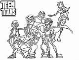 Coloring Starfire Pages Titans Teen Go Getdrawings sketch template