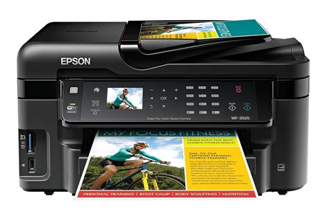 amazoncom epson workforce wf  wireless    color inkjet printer copier scanner