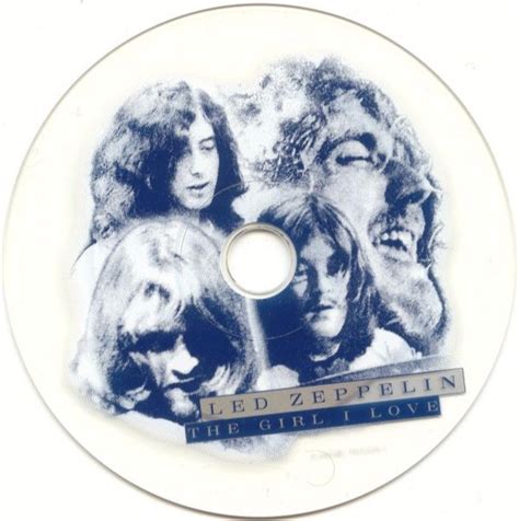 Led Zeppelin The Girl I Love Promo Music Audio Cd Picture Disc Whole
