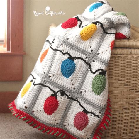 christmas blanket crochet patterns oth bychrissy