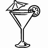Clipart Clip Martini Glass Drinks Cliparts Drink Vodka Margarita Clipartix Cocktail Umbrella Bar Highball Alcoholic Cocktails Library Craft Stencil Template sketch template