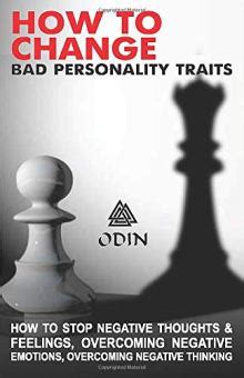 change bad personality traits book  odin