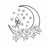 Moon Tattoos Tattoo Dream Sun Designs Star Coloring Stars Deviantart Drawing Drawings Pages Butterfly Back Color Children Choose Board Kids sketch template