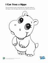 Hippo Tracing Activities Leapfrog Trace Learning Magic Preschool Kids Coloring Friends Printable Little Animal Write Color Crafts Strengthen Hand Craft sketch template