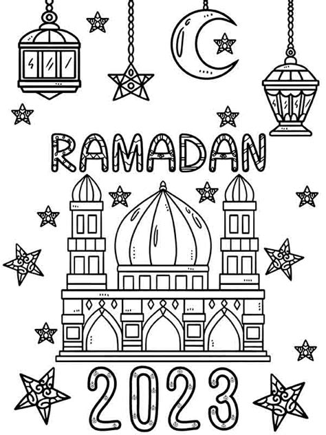 ramadan  coloring page  printable coloring pages  kids