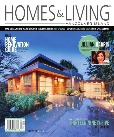homes living magazine vancouver island febmar  teaser  homes