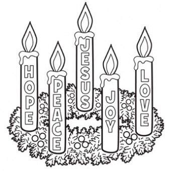 advent wreath coloring page preschool christmas advent coloring