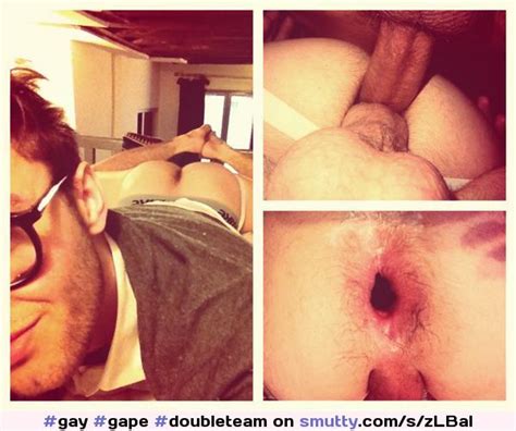 gay gape doubleteam anal tight ass yummy sexy hot