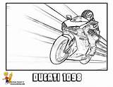 Motorcycle Coloring Ducati Off Print Pages 1098 Yescoloring Boss Big sketch template