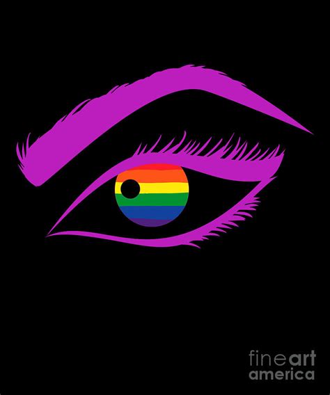 Eye Lgbt Lesbian Gay Bisexual Transgender T Digital Art By Thomas