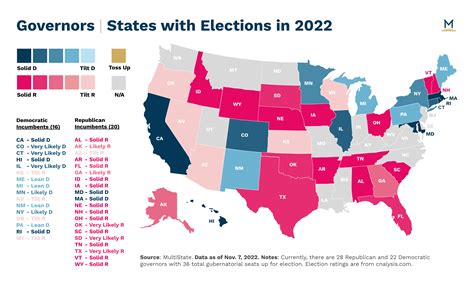 2022 Elections Governors Multistate