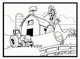 Farm Coloring Pages Farming Preschool Colouring Scene Printable Custom Animal Drawing Name Kids Print Tractor Color Animals Crops Scenes Farms sketch template