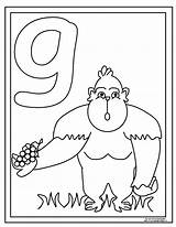Coloring Lowercase Abc Letter Pages Identify Start sketch template