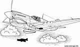 Avion Guerre Aereo Decore Colorat Avions Avioane Coloriages Planse Greluche Stampa Zbor Ww Transporte Militaires Imprimé sketch template