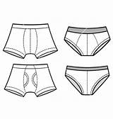 Underwear Clipart Outline Underpants Men Coloring Colouring Clip Cliparts Pages Boxer Library Shorts Kids Childrens Drawing Sketch Transparent Template Webstockreview sketch template