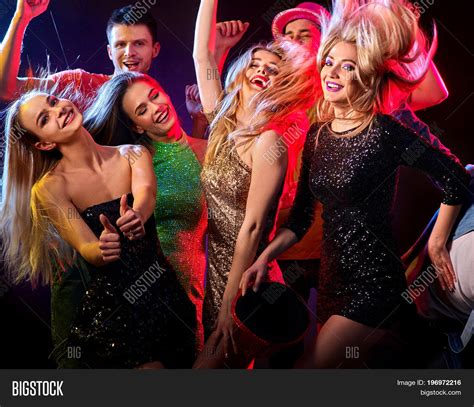 Dance Party Group Image And Photo Free Trial Bigstock