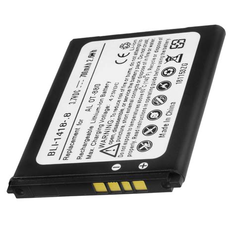 replacement cell phone battery  alcatel sparq  battery mart