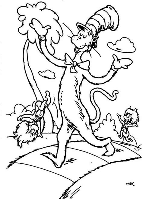 pin  dr seuss coloring pages