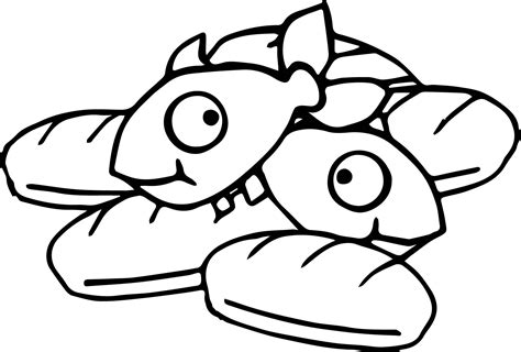 coloring pages   loaves   fish gif coloring  kids