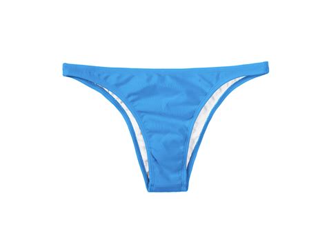 rio de sol blue tanga bikini bottom blue basic