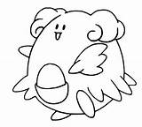 Blissey Coloriages Pokémon Morningkids sketch template
