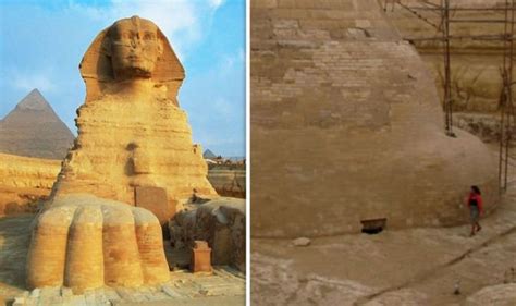 egypt exposed secret sphinx chambers could lead to great pyramid