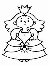 Coloring Pages Queen Clipart King Queens Cliparts Clip Crown Kings Library Princess Easy Popular sketch template