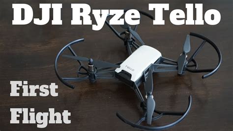 dji ryze tello drone  flight youtube