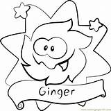 Ginger Coloring Pages Coloringpages101 Rope Cut sketch template