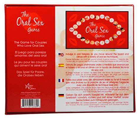 Buy The Oral Sex Game And Sex On The Brain Adult Card Games For